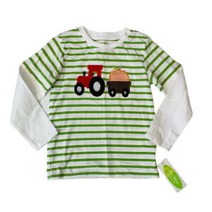 NWT Be Mine Size 18M Pumpkin Applique Shirt